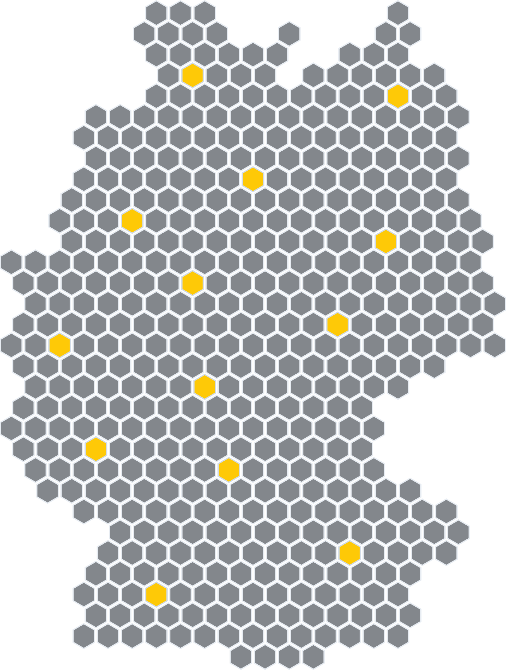 CUBEE country map